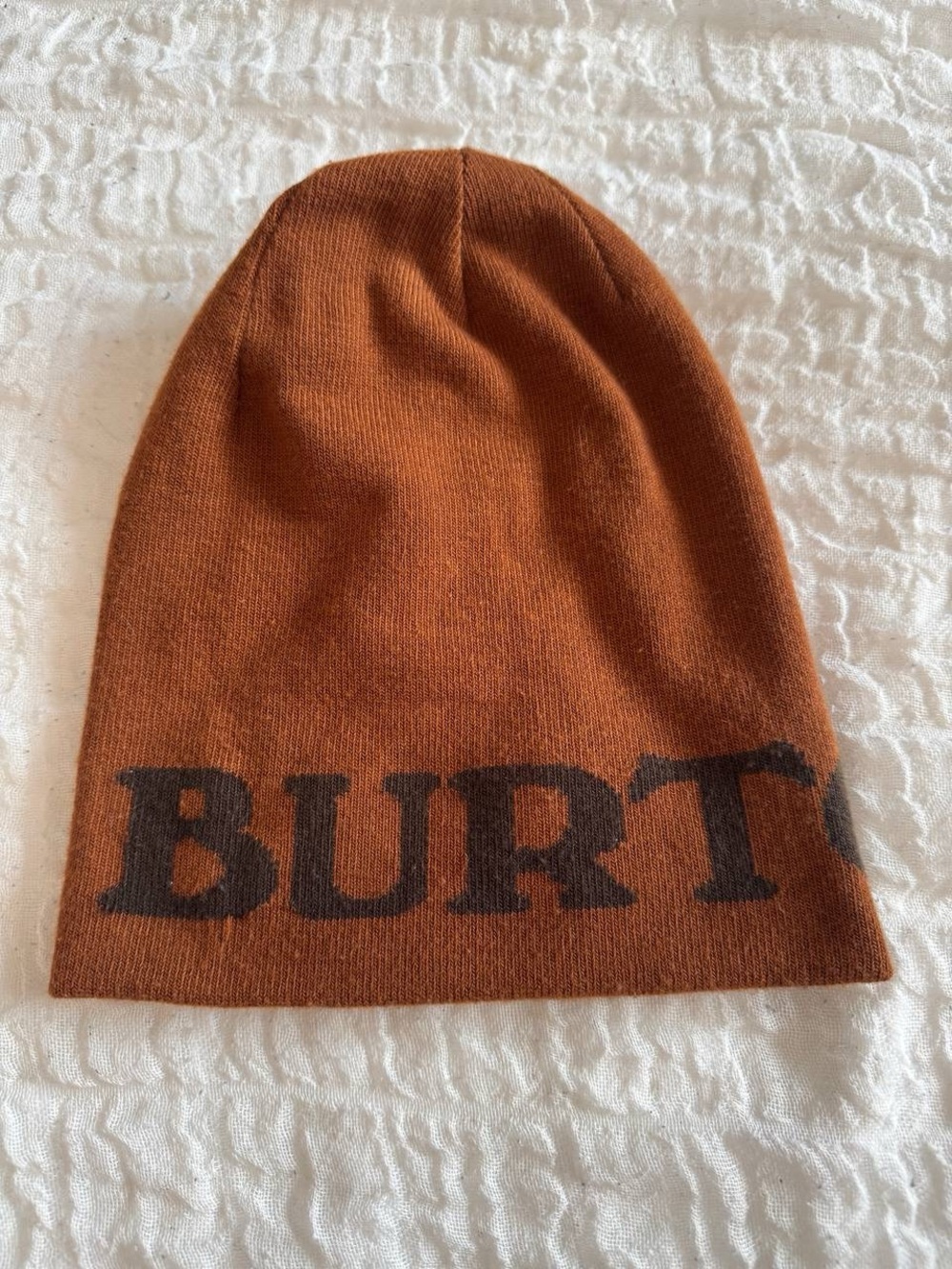 Burton Billboard Reversible Beanie Brown & Orange